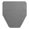 Tolco Komodo Urinal Mat, 18 x 20, Gray, PK6 220209 - alternate 1